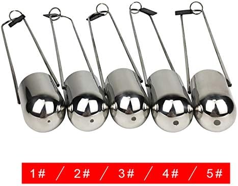 Zahn Immersion Viscosity Cup Viscometer 44ml Cup Volume (1#/2#/3#/4#/5#) for Test The Viscosity of Newtonian or Approximate Newtonian Liquid (1#+2#+3#+4#+5#)