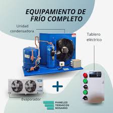 Cambio e instalación de evaporador de cuarto frio a 220VAC